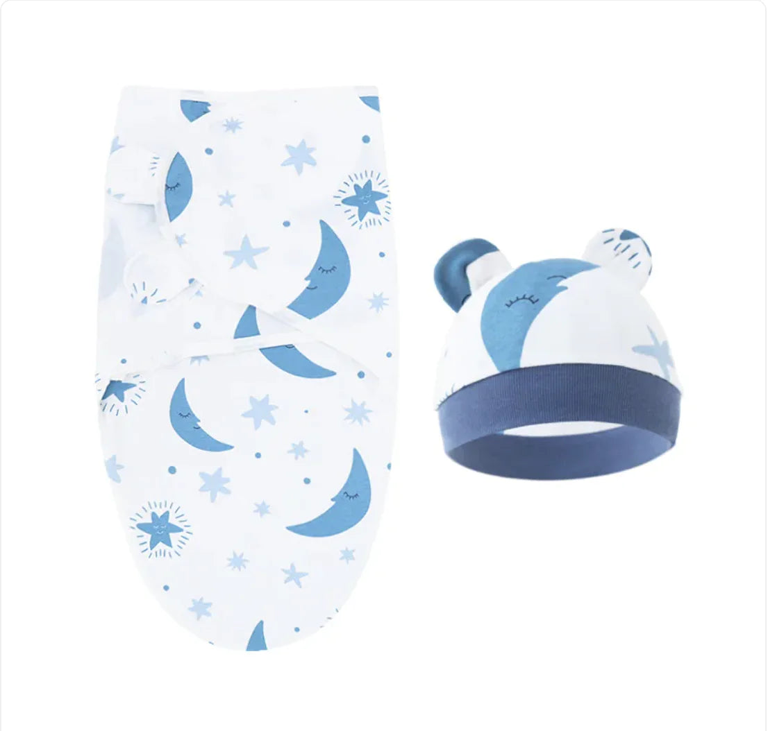 Pure Cotton Baby Swaddle – Soft Comfort for Little Ones