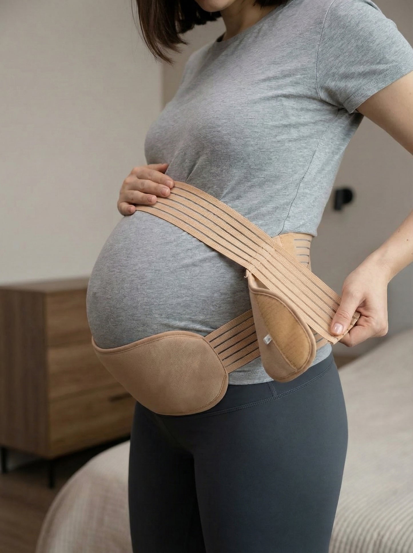 Maternity Support Belt – Adjustable Pregnancy Belly Band