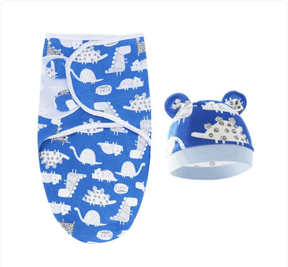 Buy 2, Get 1 Free Pure Cotton Baby Swaddle – Soft Comfort for Little Ones