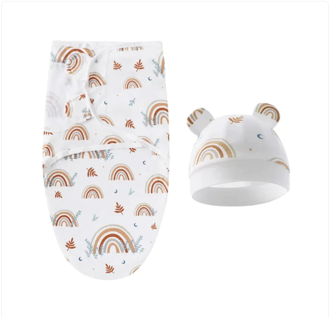Pure Cotton Baby Swaddle – Soft Comfort for Little Ones