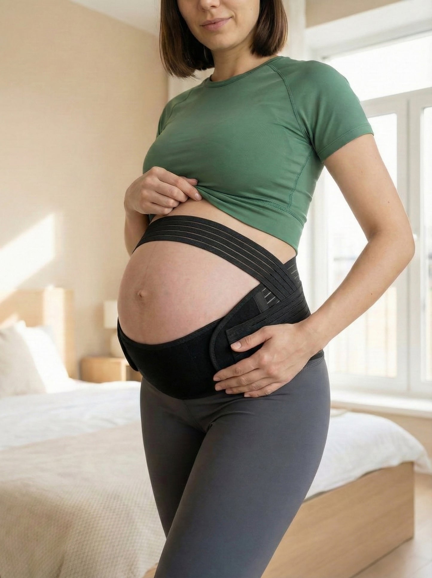 Maternity Support Belt – Adjustable Pregnancy Belly Band