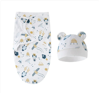 Buy 2, Get 1 Free Pure Cotton Baby Swaddle – Soft Comfort for Little Ones