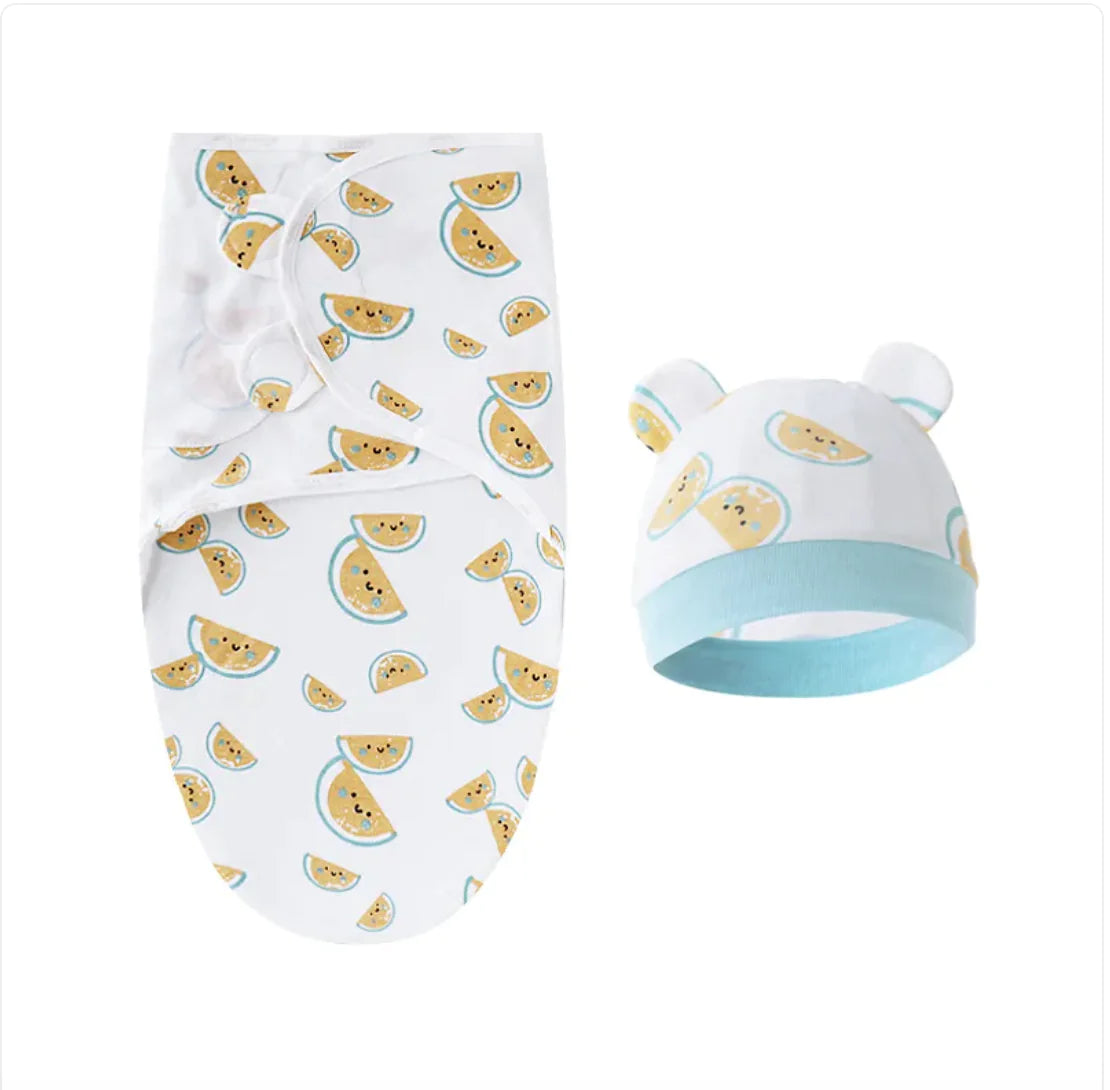 Pure Cotton Baby Swaddle – Soft Comfort for Little Ones