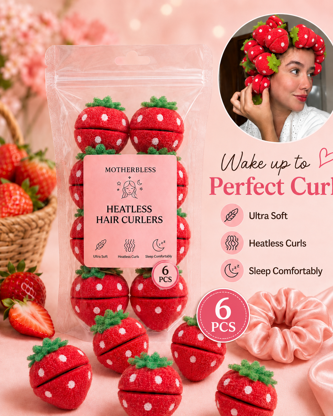 Soft Foam Heatless Curlers