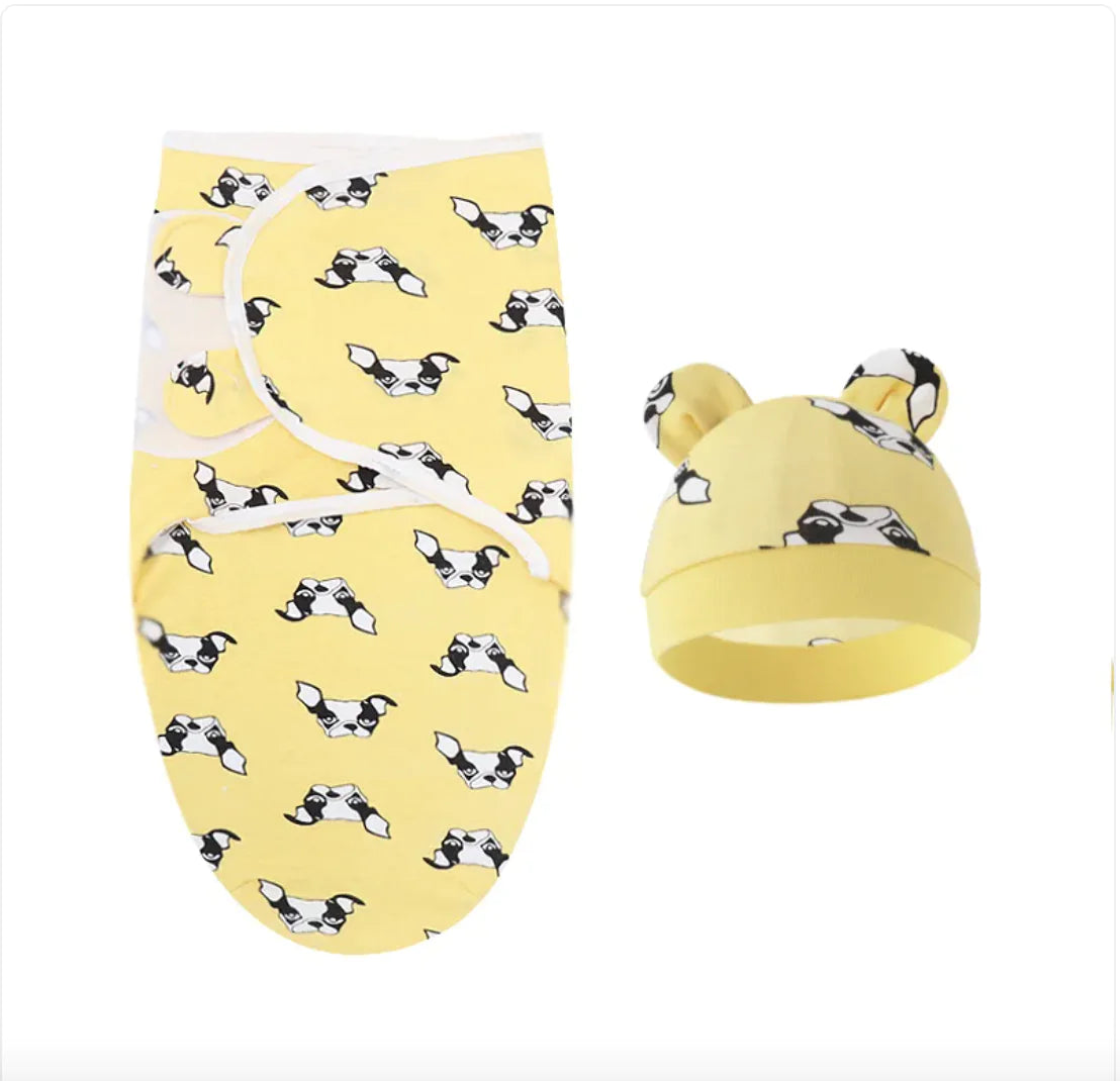 Pure Cotton Baby Swaddle – Soft Comfort for Little Ones