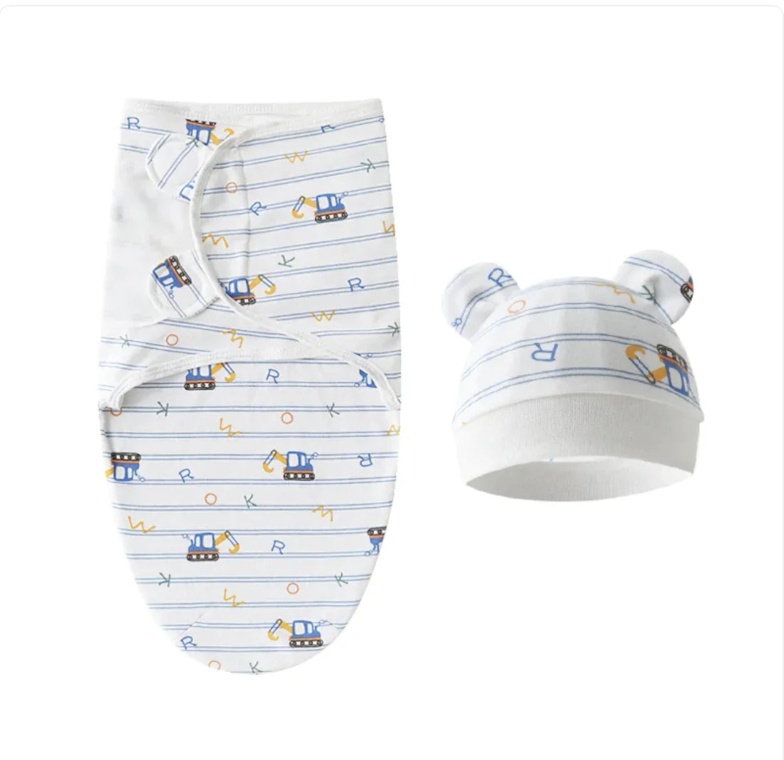Pure Cotton Baby Swaddle – Soft Comfort for Little Ones
