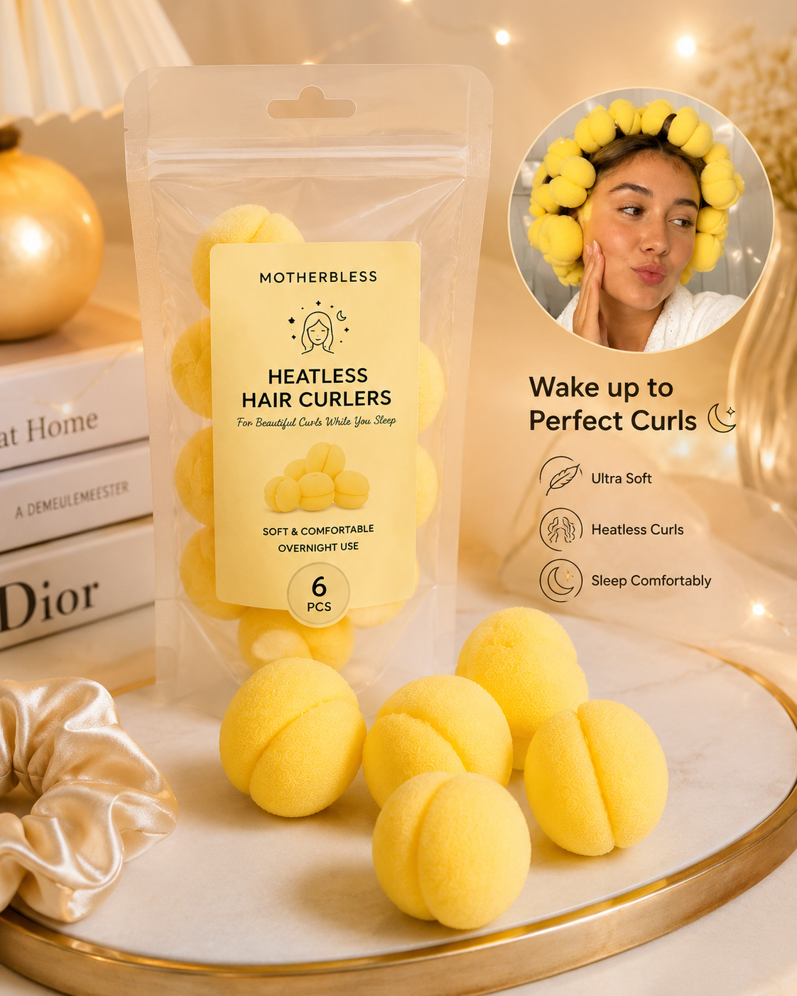 Soft Foam Heatless Curlers