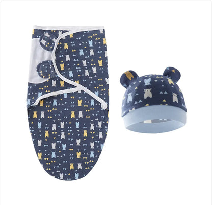 Buy 2, Get 1 Free Pure Cotton Baby Swaddle – Soft Comfort for Little Ones