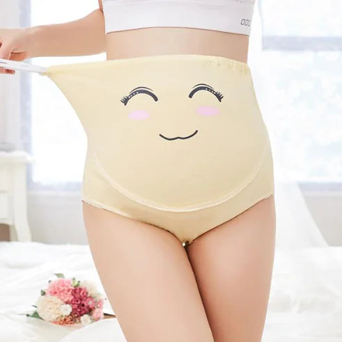 Maternity Cartoon Expression Underwear