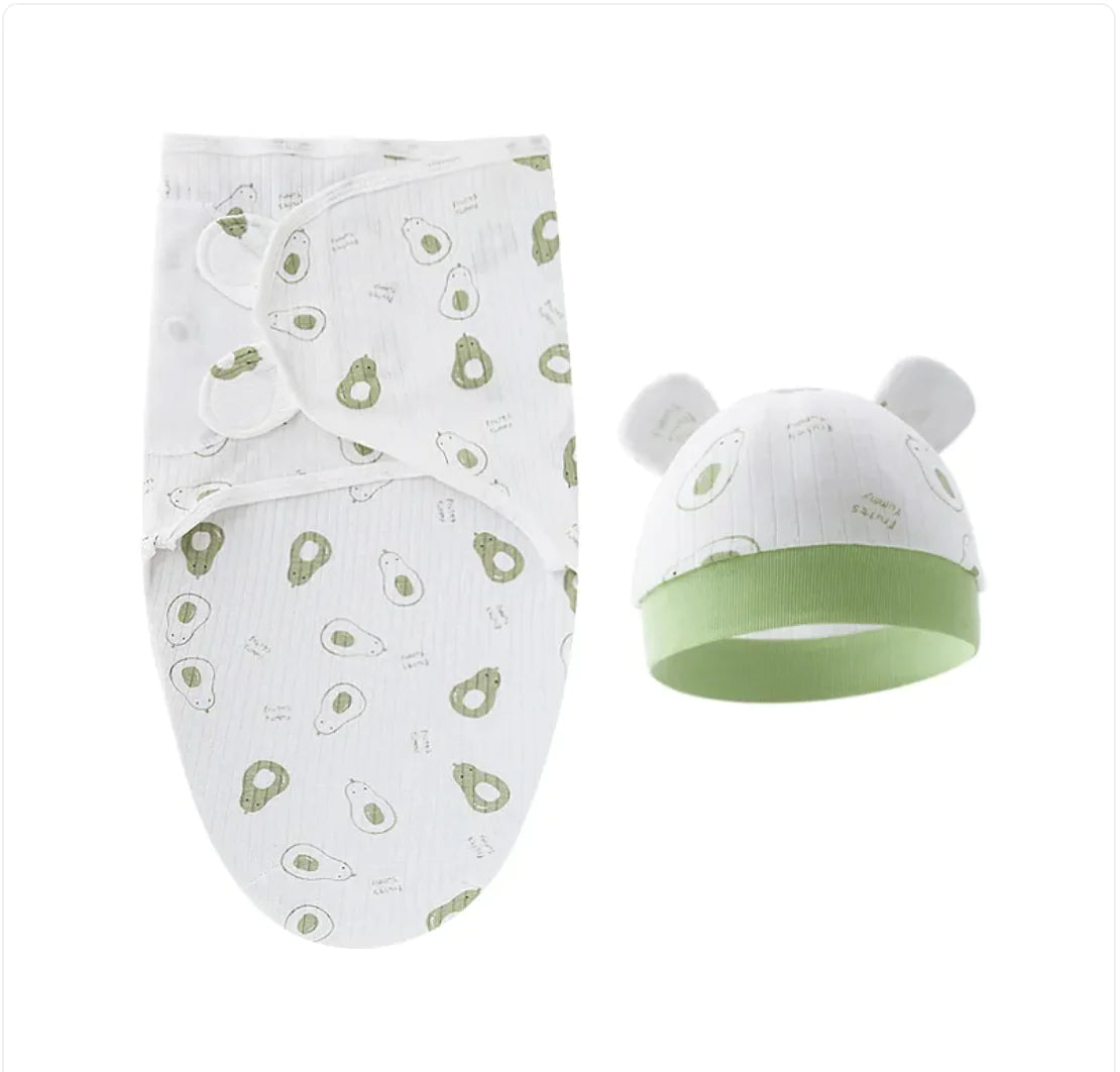 Pure Cotton Baby Swaddle – Soft Comfort for Little Ones