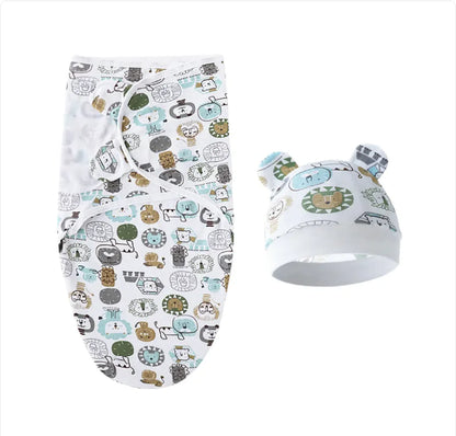 Buy 2, Get 1 Free Pure Cotton Baby Swaddle – Soft Comfort for Little Ones