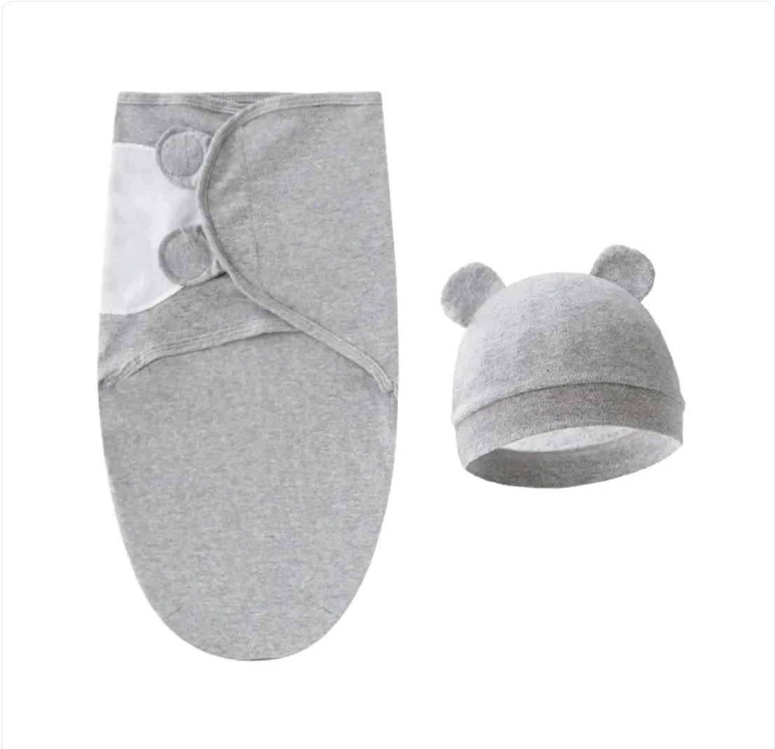 Pure Cotton Baby Swaddle – Soft Comfort for Little Ones