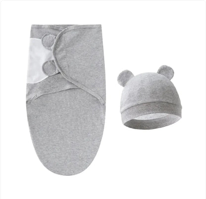 Buy 2, Get 1 Free Pure Cotton Baby Swaddle – Soft Comfort for Little Ones