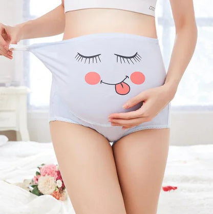Buy 2, Get 1 free Maternity Cartoon Expression Underwear