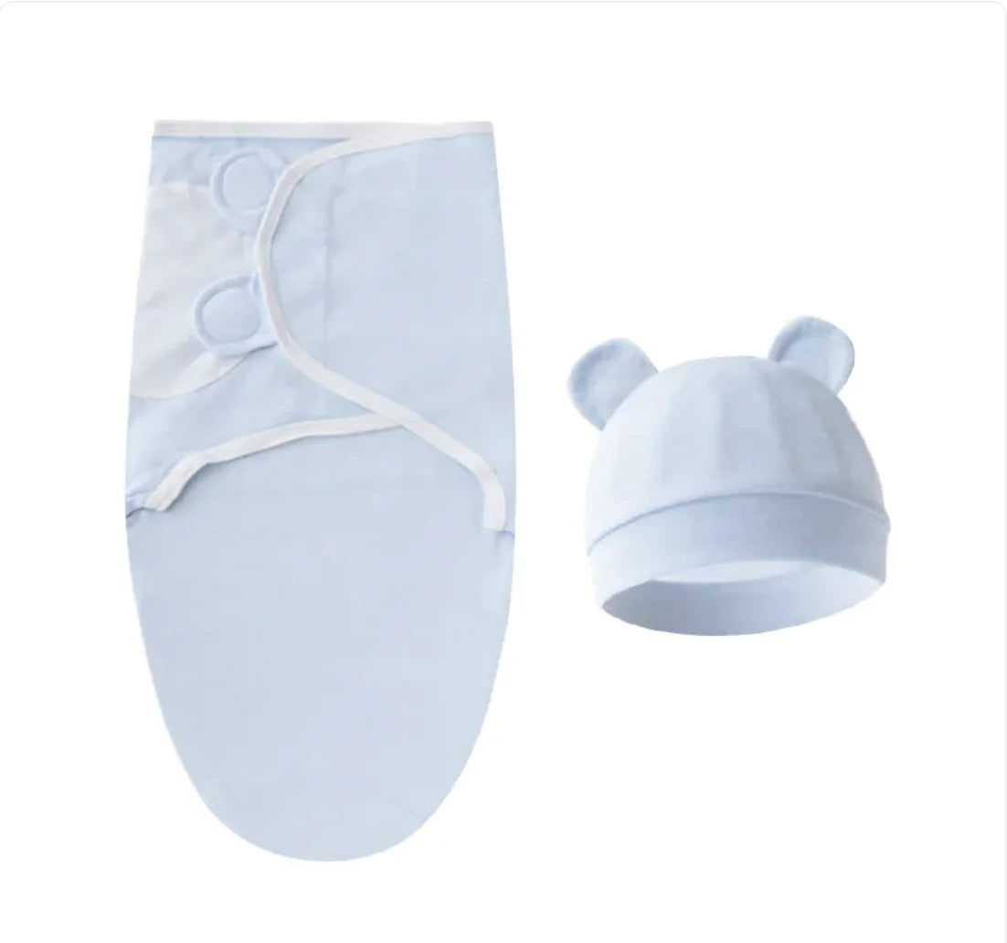 Pure Cotton Baby Swaddle – Soft Comfort for Little Ones