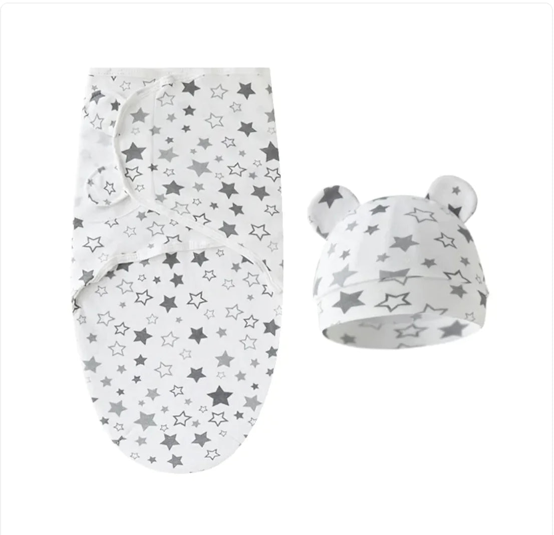 Pure Cotton Baby Swaddle – Soft Comfort for Little Ones
