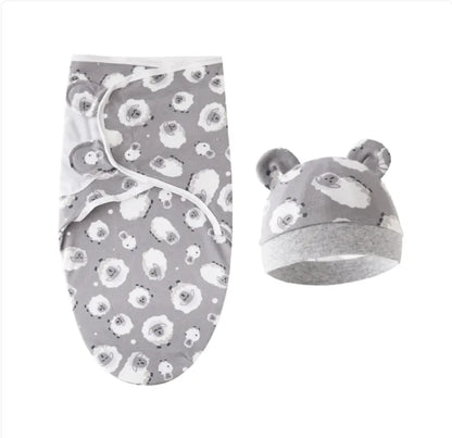 Buy 2, Get 1 Free Pure Cotton Baby Swaddle – Soft Comfort for Little Ones