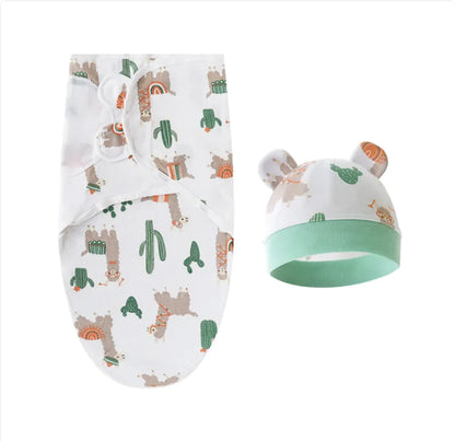 Buy 2, Get 1 Free Pure Cotton Baby Swaddle – Soft Comfort for Little Ones