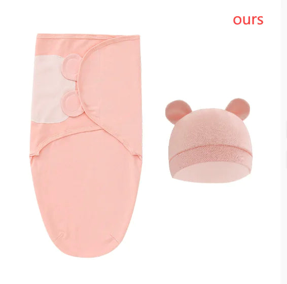 Pure Cotton Baby Swaddle – Soft Comfort for Little Ones