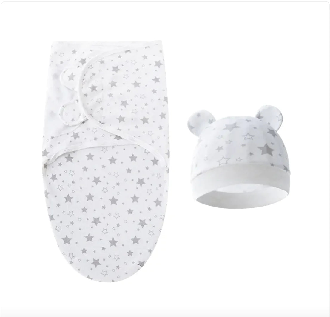 Pure Cotton Baby Swaddle – Soft Comfort for Little Ones