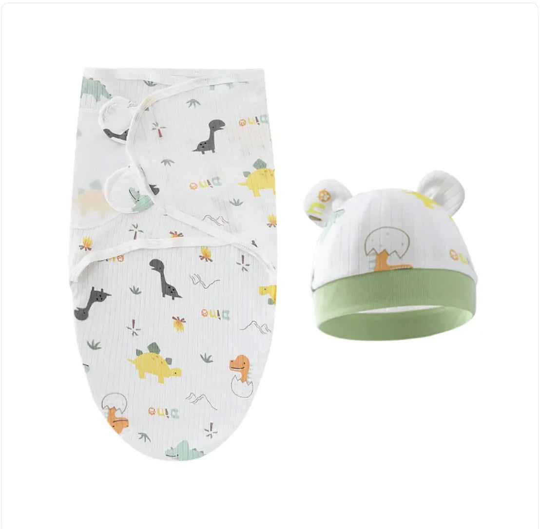 Pure Cotton Baby Swaddle – Soft Comfort for Little Ones