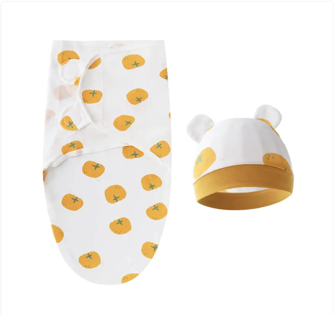 Pure Cotton Baby Swaddle – Soft Comfort for Little Ones