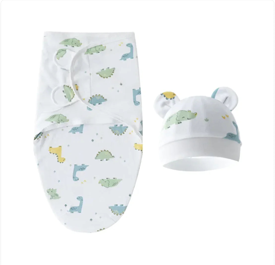 Pure Cotton Baby Swaddle – Soft Comfort for Little Ones