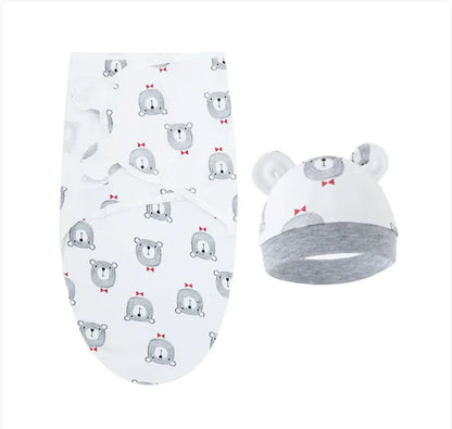 Buy 2, Get 1 Free Pure Cotton Baby Swaddle – Soft Comfort for Little Ones