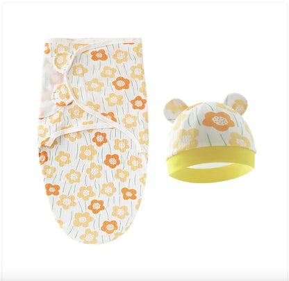 Buy 2, Get 1 Free Pure Cotton Baby Swaddle – Soft Comfort for Little Ones