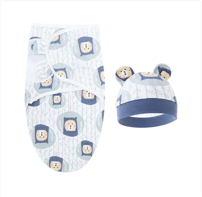 Buy 2, Get 1 Free Pure Cotton Baby Swaddle – Soft Comfort for Little Ones