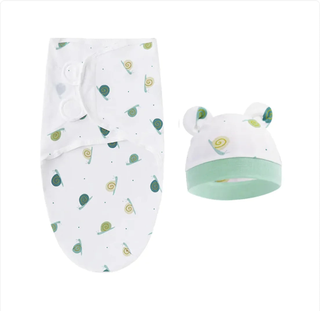 Pure Cotton Baby Swaddle – Soft Comfort for Little Ones