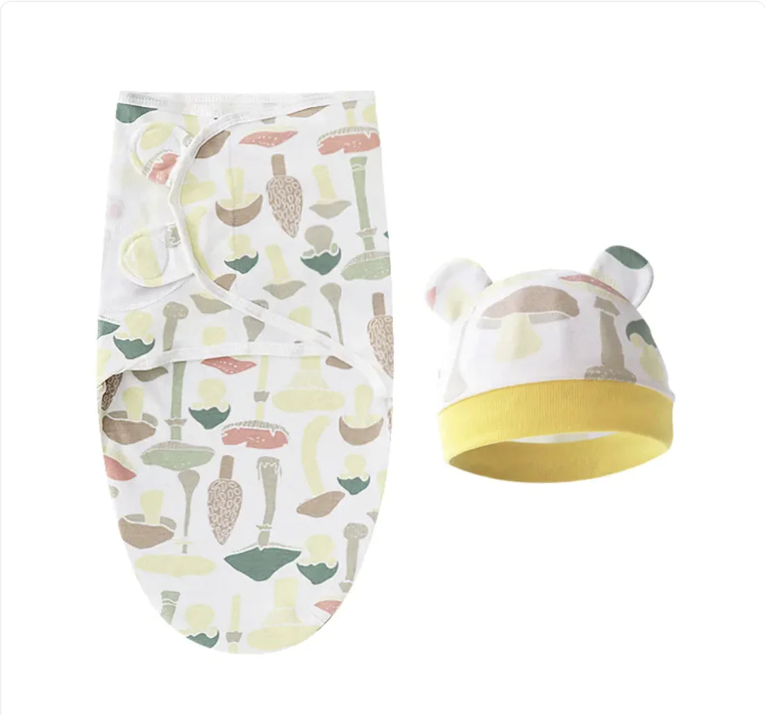 Pure Cotton Baby Swaddle – Soft Comfort for Little Ones