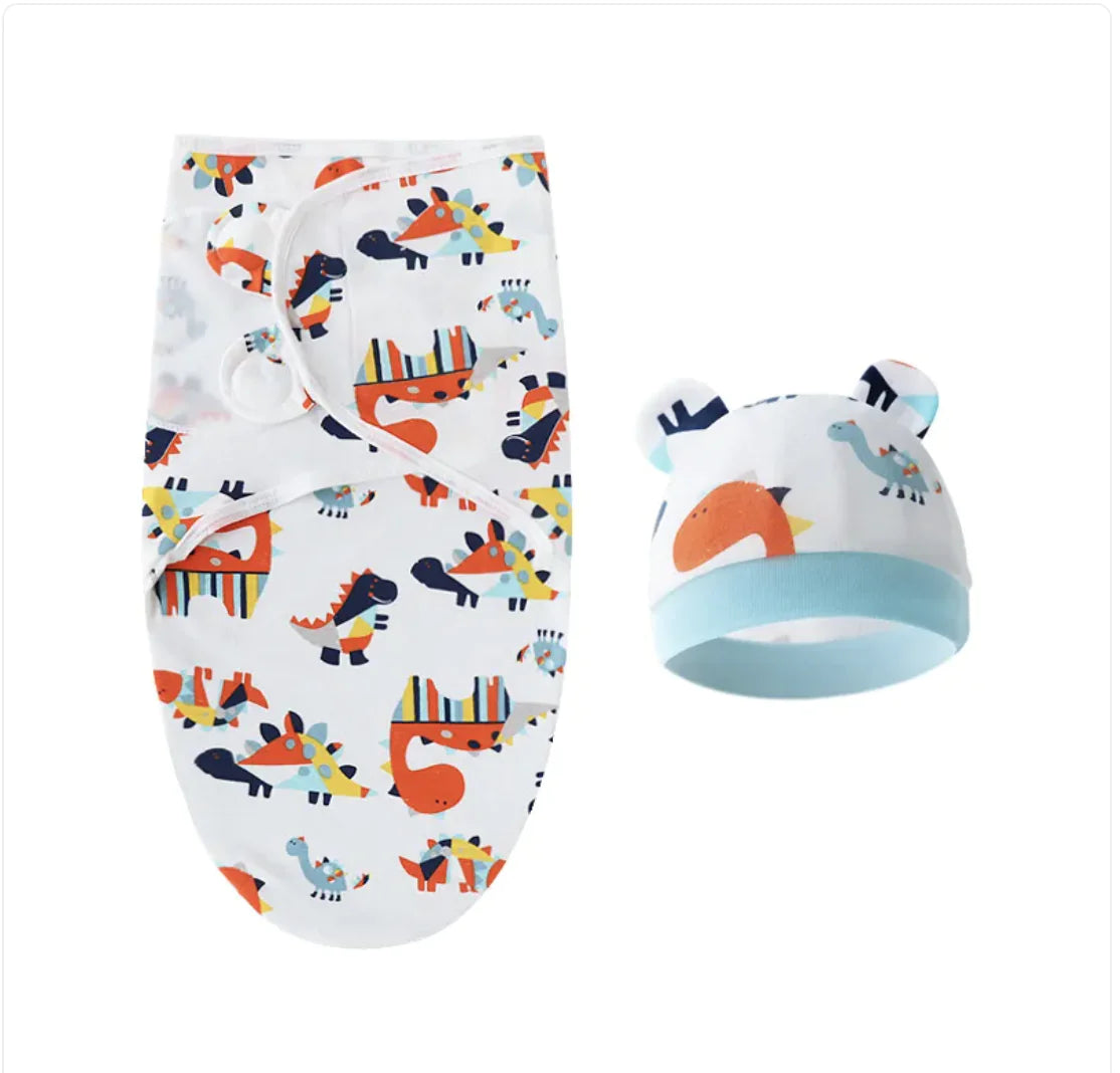 Pure Cotton Baby Swaddle – Soft Comfort for Little Ones