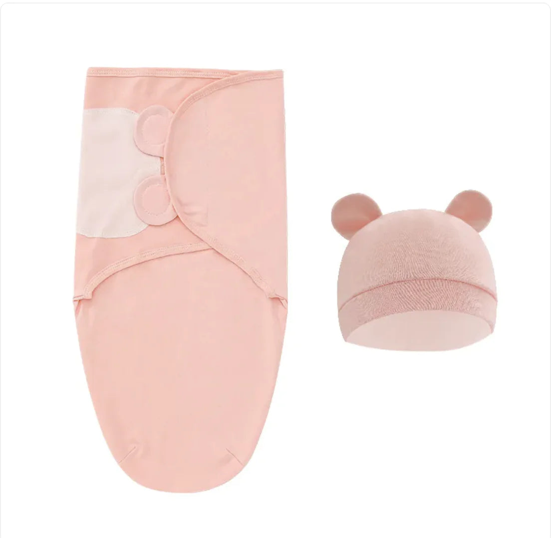 Pure Cotton Baby Swaddle – Soft Comfort for Little Ones
