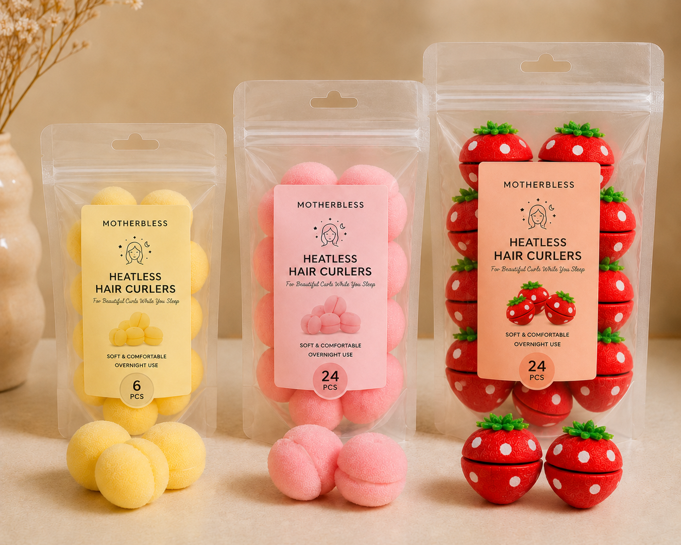 Soft Foam Heatless Curlers