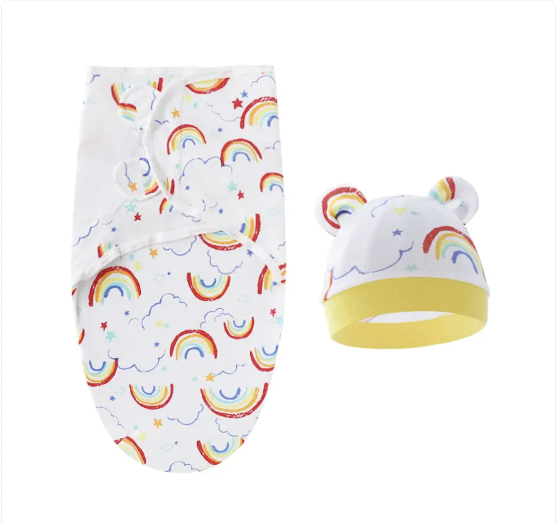 Pure Cotton Baby Swaddle – Soft Comfort for Little Ones