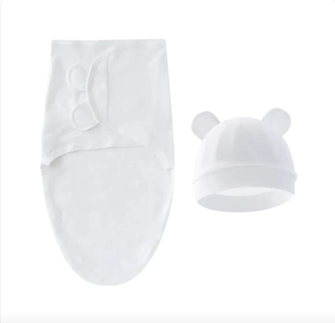 Pure Cotton Baby Swaddle – Soft Comfort for Little Ones