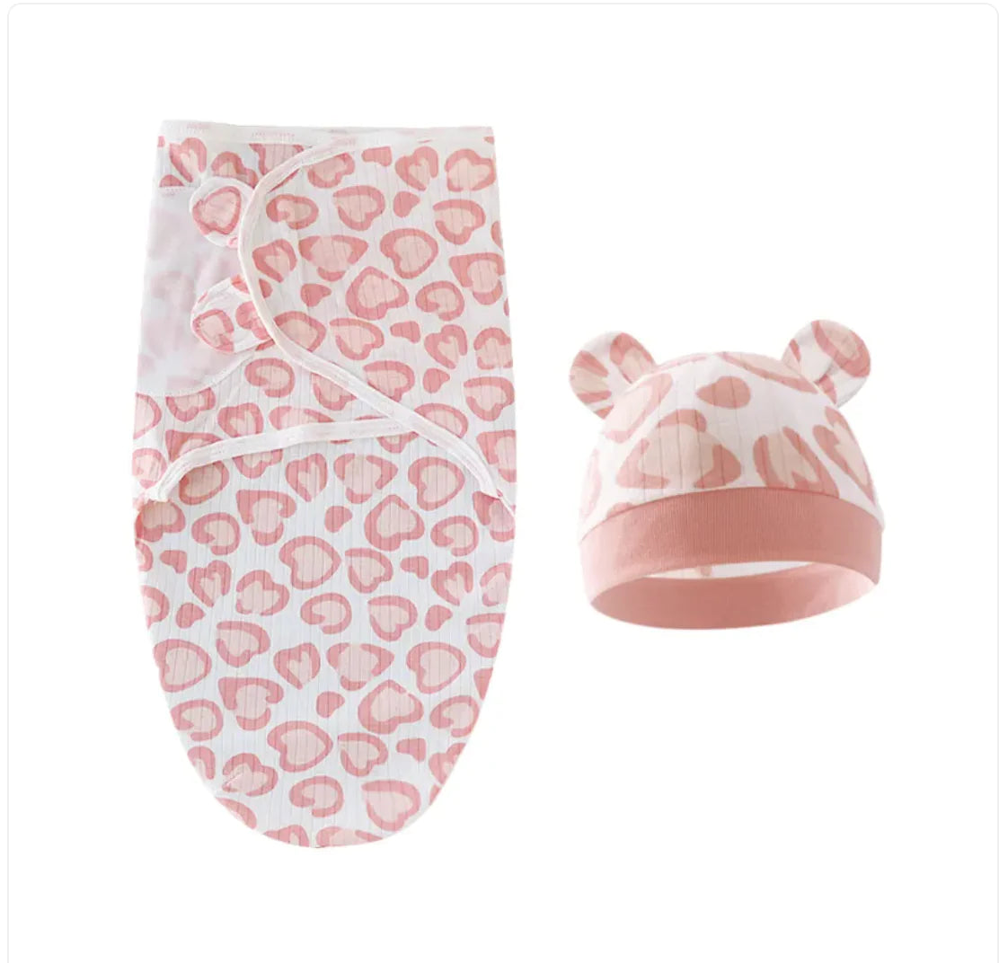 Pure Cotton Baby Swaddle – Soft Comfort for Little Ones