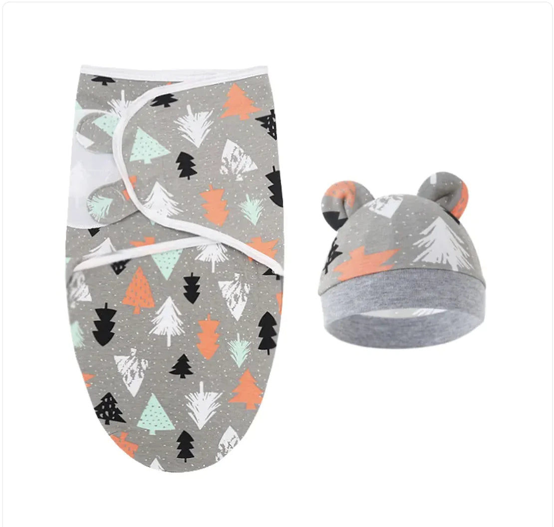 Pure Cotton Baby Swaddle – Soft Comfort for Little Ones