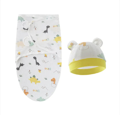 Buy 2, Get 1 Free Pure Cotton Baby Swaddle – Soft Comfort for Little Ones