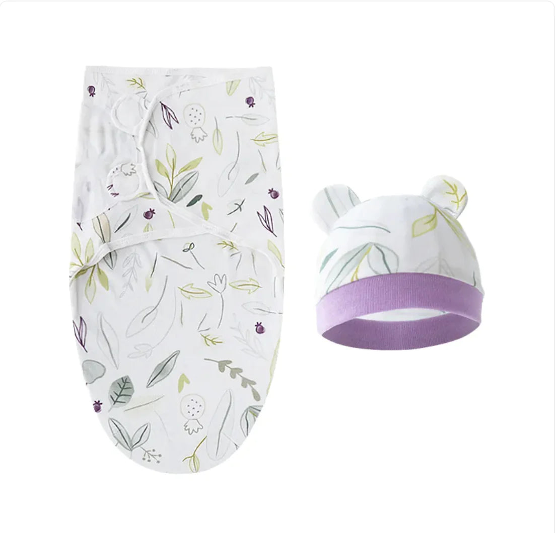 Pure Cotton Baby Swaddle – Soft Comfort for Little Ones