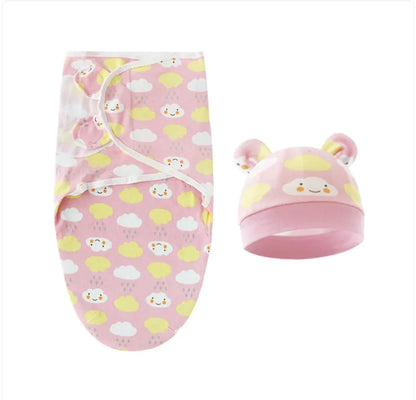 Buy 2, Get 1 Free Pure Cotton Baby Swaddle – Soft Comfort for Little Ones