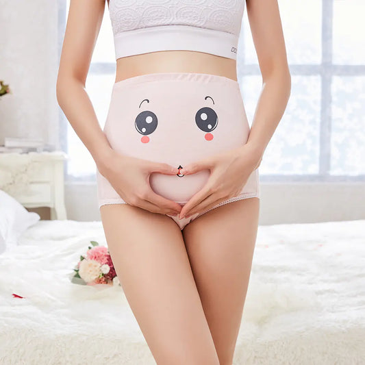 Maternity Cartoon Expression Underwear